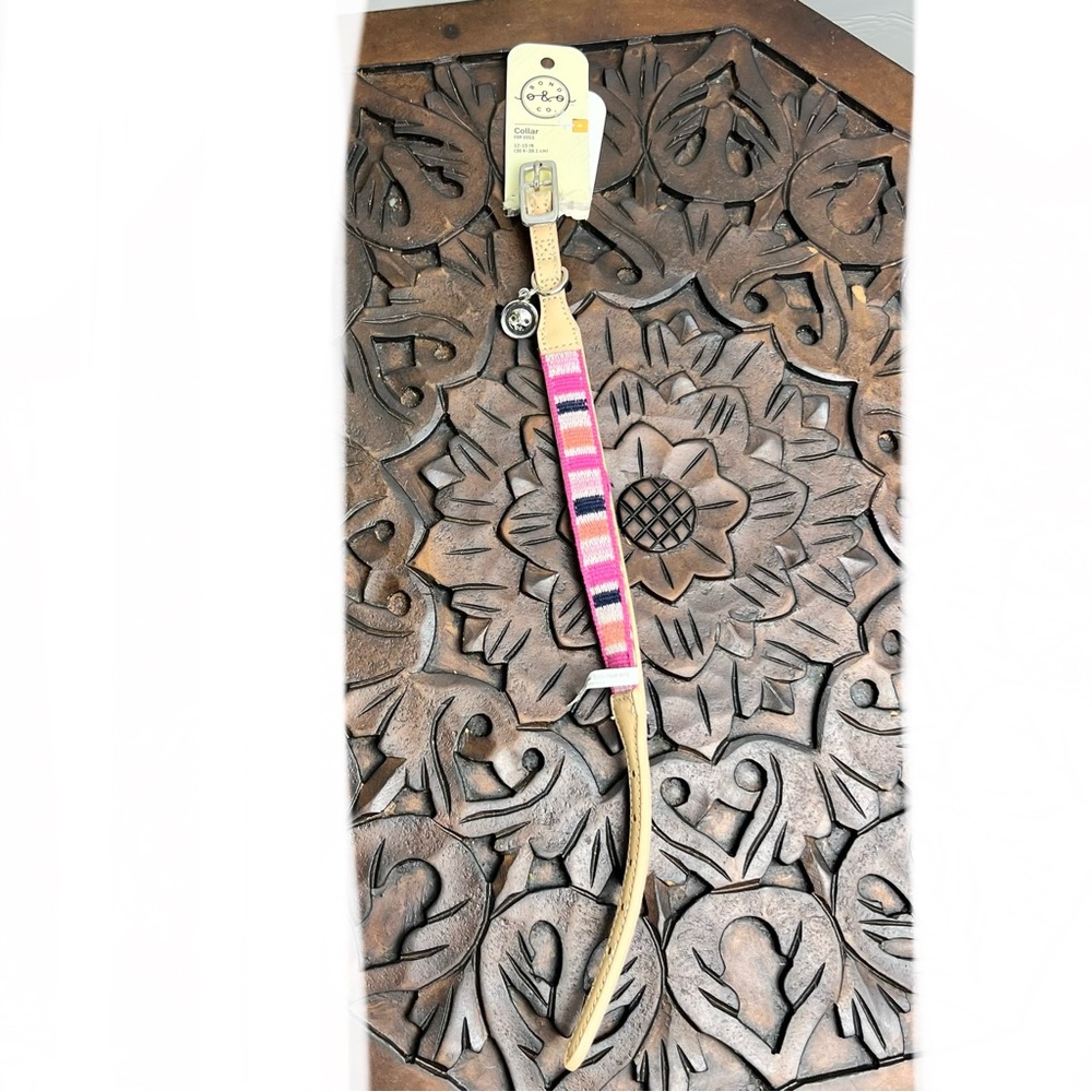 NEW BOND & CO Collar for Dogs, Small, Pink